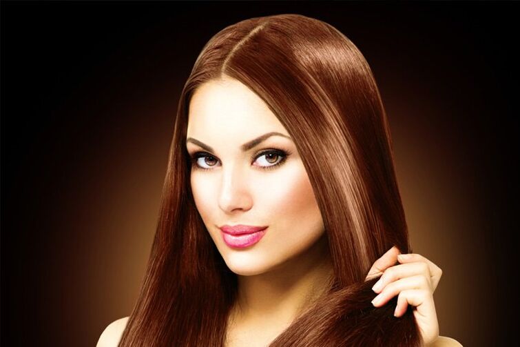 maschera gelatina per la cura dei capelli